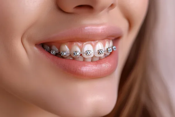Aparat dentar metalic la clinica Dentetico Brașov